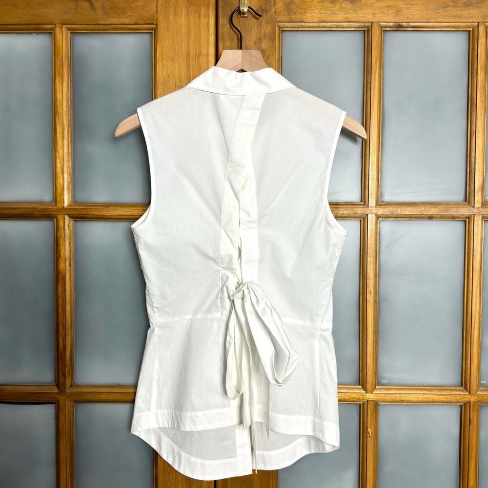 DEREK LAM 10 CROSBY Button Down Tank Top - Picture 4 of 7